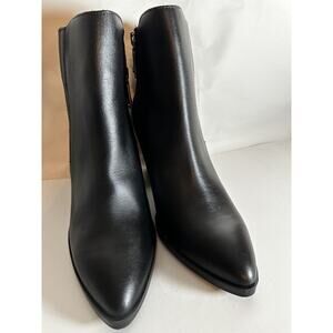 NIB Blondo Reese Women's Boots Black Leather Waterproof Size 9.5 Classy Party